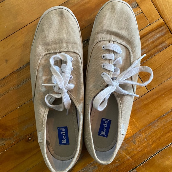 Beige classic Keds - Picture 2 of 5